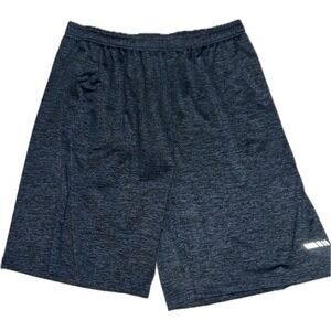 Liberty Pro Black Blue Heathered Athletic‎ Shorts Men's Size 2XL Running